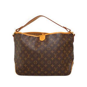 Louis Vuitton Monogram Leather Brown Delightful Semi Shoulder Bag